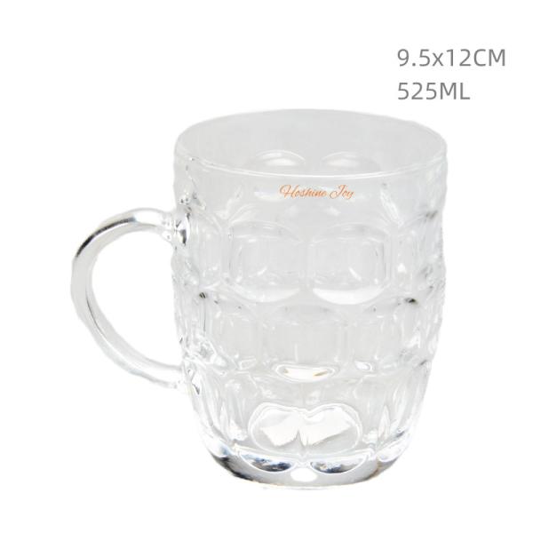 Freezer Clear Beer Glasses Mug Personalized 16 Ounces Capacity
