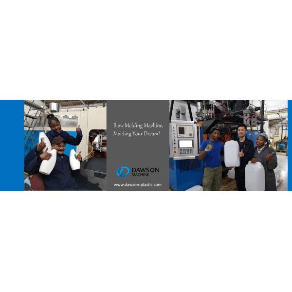 Máquina de moldeo por soplado automática de extrusión de botellas de productos químicos HDPE LDPE Botellas de plástico