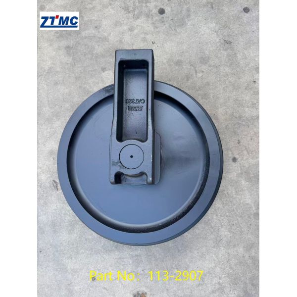 E320 Track Idler 102-8151, Front Idler Wheel with integral forging for CAT E320 excavator undercarriage replacement & site operation