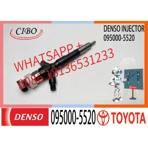 Car Part Fuel Injector For Toyota Hilux Spare Parts OEM 095000-5520 23670-0L010 With Engine Isbe Diesel Injector Injecti