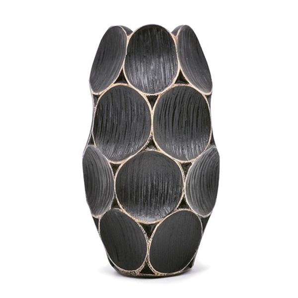 Роскошная полирезиновая ваза для столового декора высокое качество творческая ге