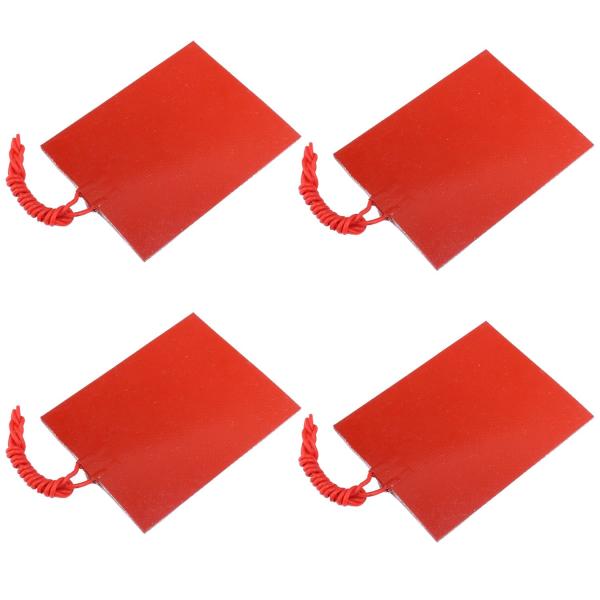 12v To 480v Silicone Rubber Heating Tape Fiberglass Flexible Heater
