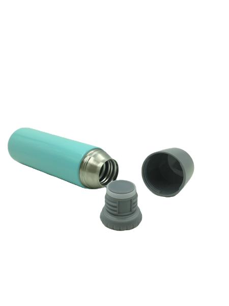stainless steel thermos flask with cups