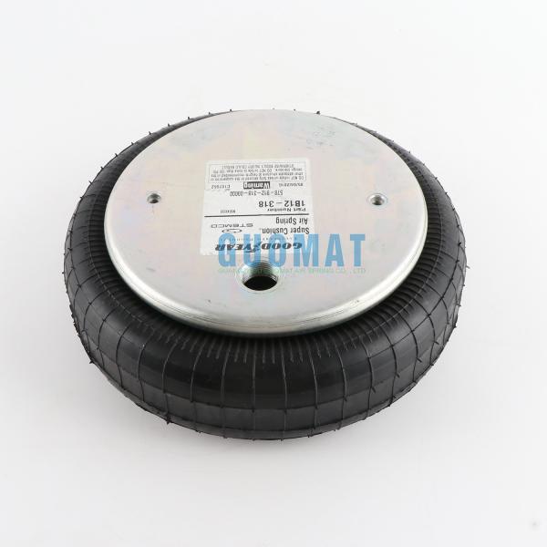 Les airbags de W01-M58-6011 Firestone dénomment 19 avec les écrous M8 aveugles métriques pour la CABINE de CONTRÔLE