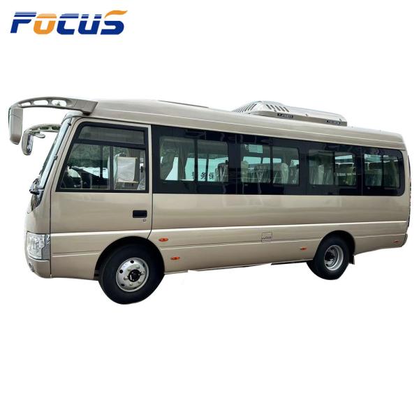 Left Hand Drive 23 Seat Diesel Brand New Toyota Coaster appearance Mini Bus for Sale