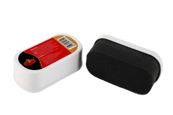 HY-342 Shoe Shine Sponge Round At Both Ends Leather Shoes Quick Shine Instant Shoe Polish