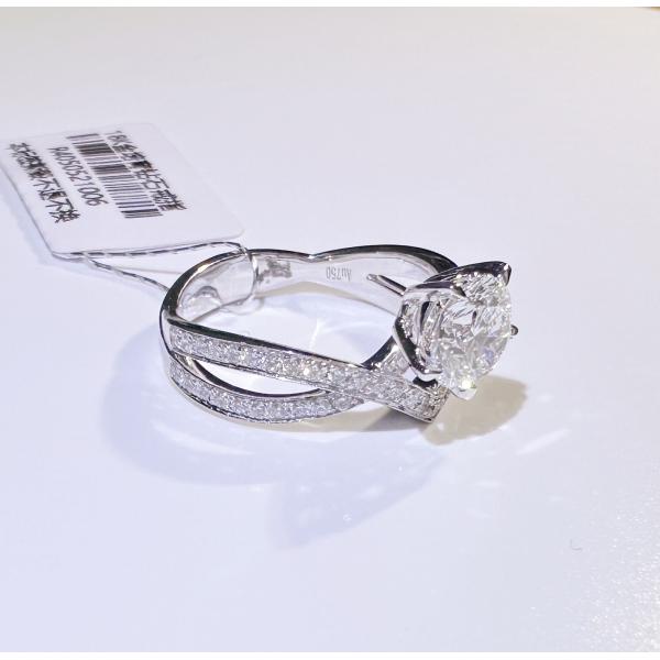 Crown 18K Gold Customized Fine Jewelry IGI GIA Lab Grown Diamond Ring for Women Engagement Wedding Banquet