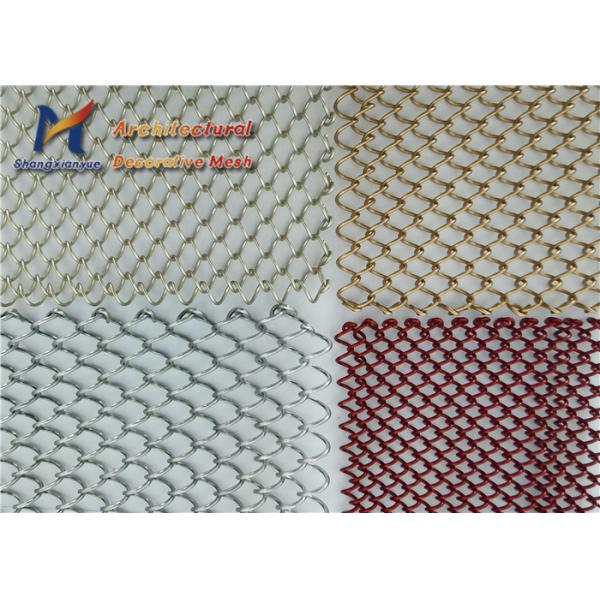Листы сетки металла рассекателей 0.5mm сетки Drapery катушки ресторана декоративные