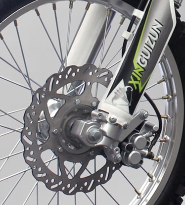 2019 Nuevo modelo doble disco freno excepcional y potente moto de tierra250cc