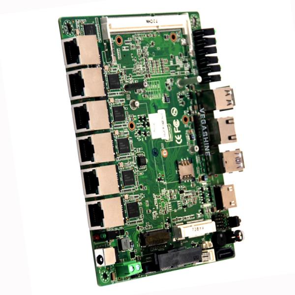 3.5 6 NIC Mini Pfsense Motherboard Firewall Intel 4th I3-4010U I5-4200U I7-4500U