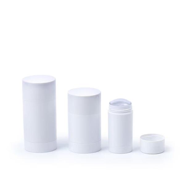 Cylindrical Shape 30g 50g 75g PP Deodorant Stick Bottle Used for Makeup Package