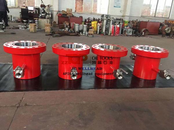 Oil Well Drilling Wellhead Casing Head For Single Completion 7/8 X