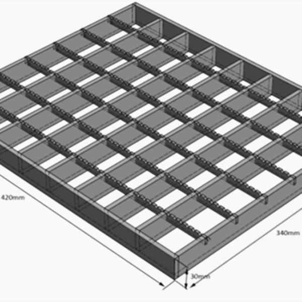 Фабричная цена Строительный материал Горяче оцинкованные стальные решетки