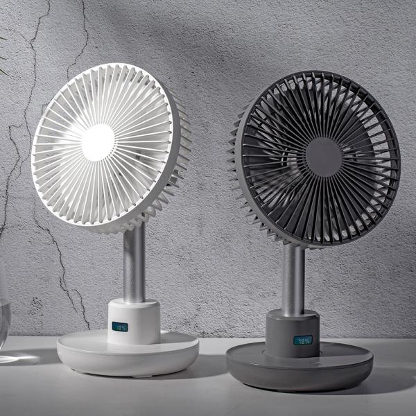 Laptop Cooling Fan with Mechanical Control and Mist Function Portable USB Table Fan