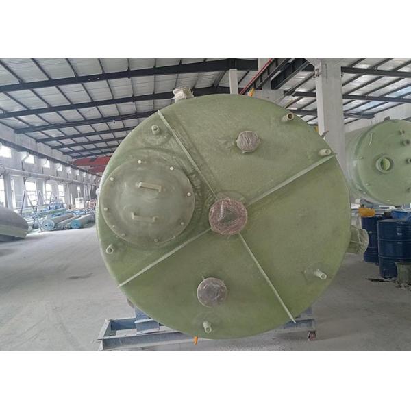 Танк по вертикали FRP уничтожения отбросов очистки сточных вод цвет Customzied 16000 галлонов