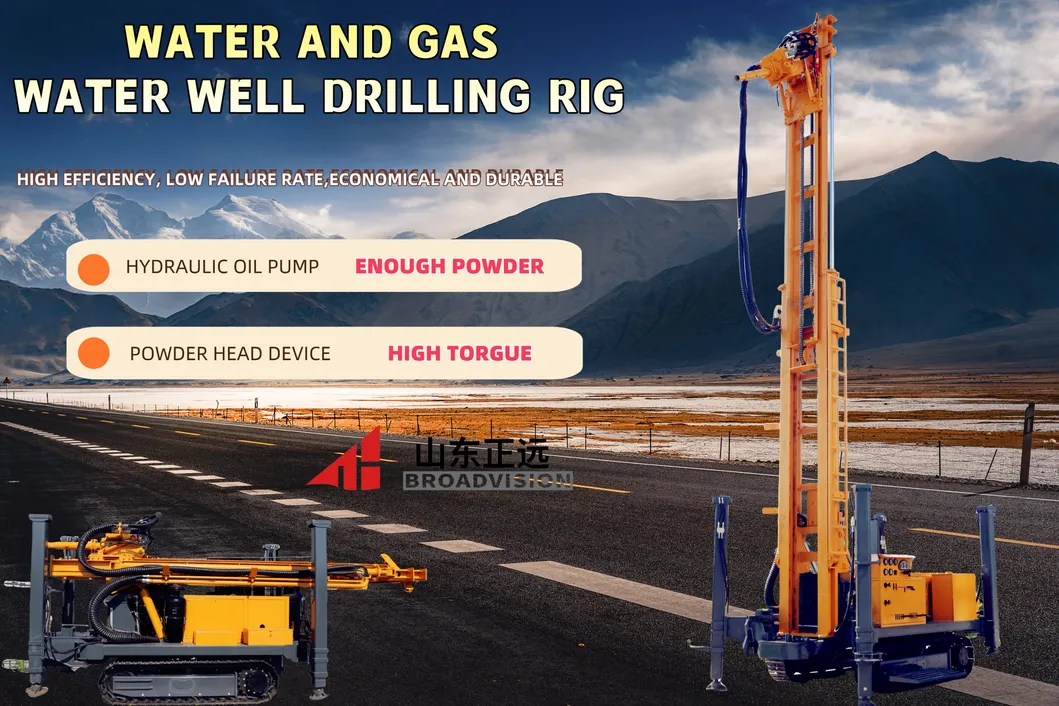 Máquina de perforación rotativa de núcleo de oruga para pozo profundo hidráulico ZB350S