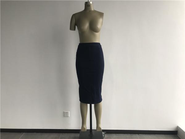 Ginger Mary Ladies Pencil Skirts , Zip Through Pristine Wash Stretch Pencil Skirt TW82591