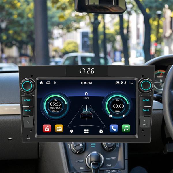 Creatall 7-Inch HD Screen Android Car GPS Navigation System Compatible Opel Smart for BT Wireless CarPlay Dashboard USB