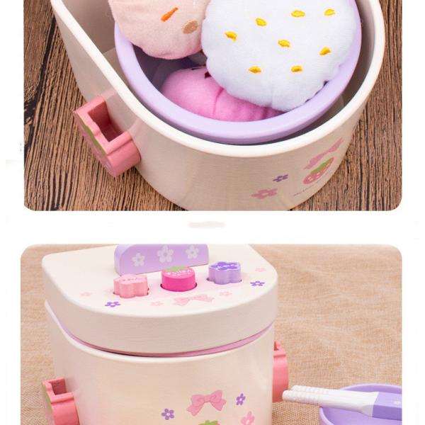 Wooden Rice Cooker Toy For Kids Early Education