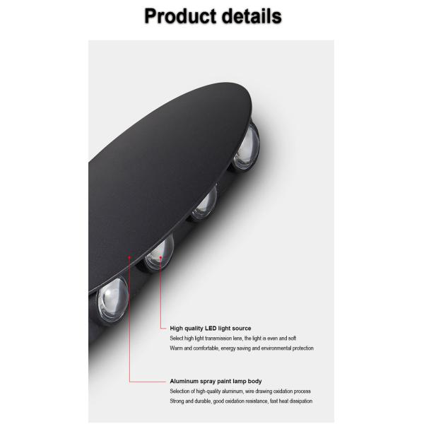 4W/6W/8W Small Indoor Spotlights Double Head Waterproof Lamp Body