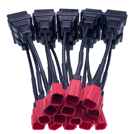 PVC/ABS Style OBD Power Cable Female OBD II to Cigarette Lighter Extension