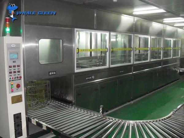 Líquido de limpeza ultrassônico industrial inteiramente automatizado