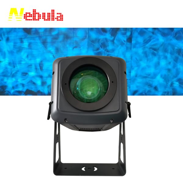 Nebula 100W LED Zoom Water Ripple Ocean Wave Flow Floating Lighting DMX Gobo Projector