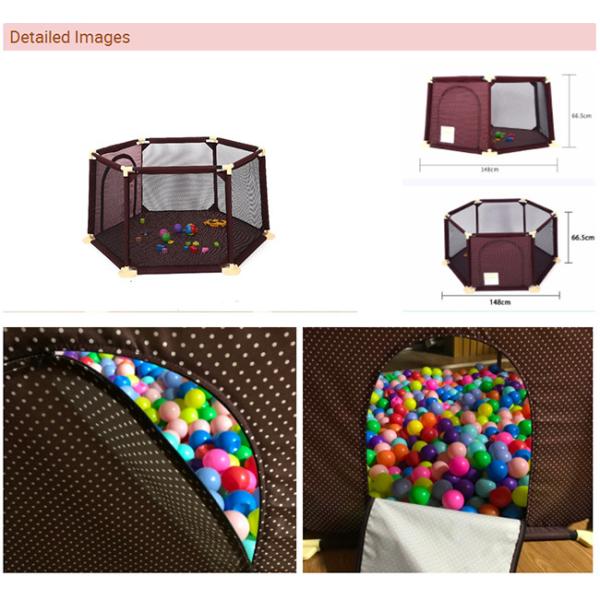 Manufacturer Baby Safety Products Crib Baby Game Fence Baby Play Yard Baby Playpen Children Play Fence Play Yard