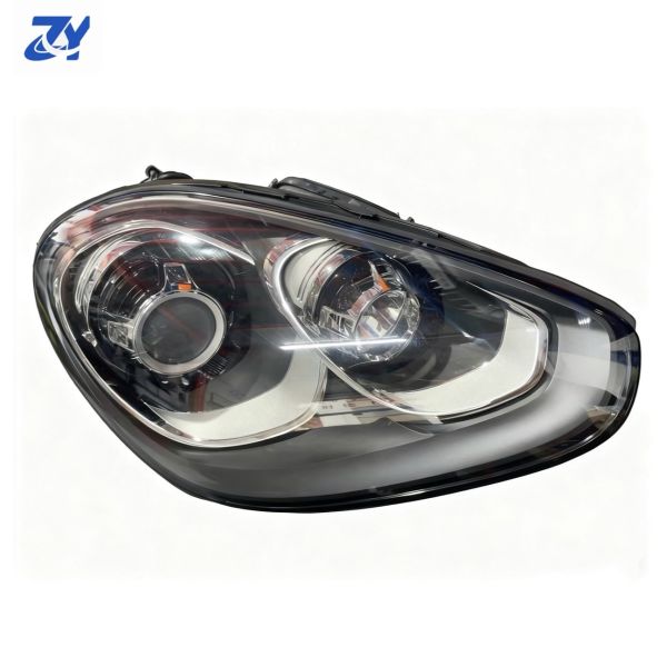 High Configuration LED Black Matrix Headlight Assembly for Porsche Cayenne 2015-2018 GTS