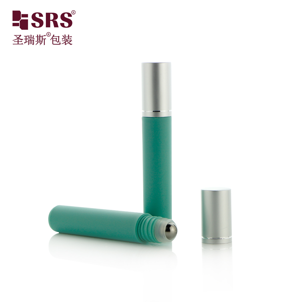 7ML Empty Plastic Roll‑on Bottle With Big Roller Ball Cosmetic Perfume Essential Oil Container