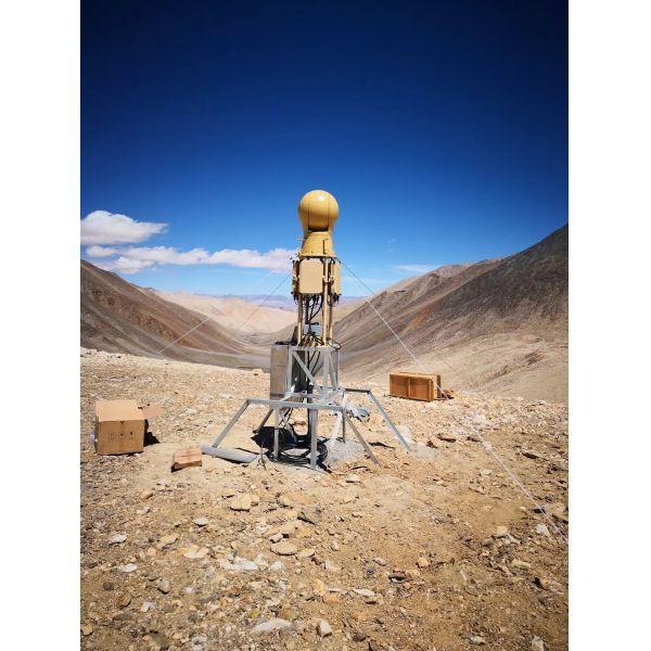 C Band (5.5-5.8GHz) Ground Surveillance Radar with 360° Surveillance and All