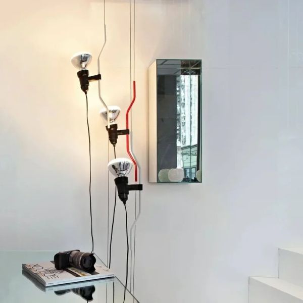 Italian Parentesi Pendant Lamp for Bedroom Bedside Lamp（WH-AP-663）