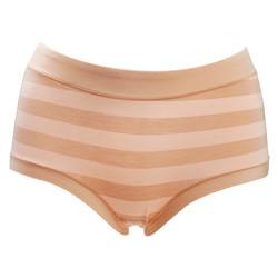 Bikini Cotton Stretch Hipster Panties , Plaindyed Plus Size Women Underwear
