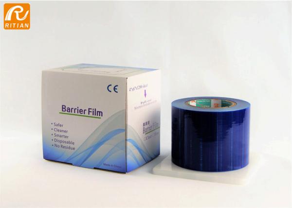 Blue PE Protective Film Tape Medical Protective Film For Dental Care Clinic Surface Protection