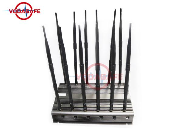 GPS / Lojack Cell Phone Frequency Jammer , Remote Control Jammer Stable Capability
