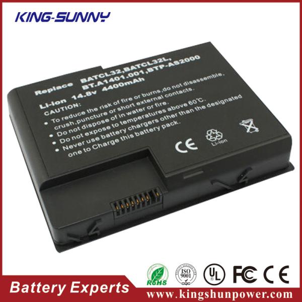 Laptop Battery for Acer BTP-44A3 1200 1400 1600 1601 1603　