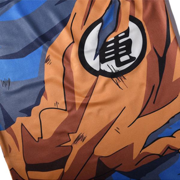 93.2% Polyester Custom Anime T Shirts Z Kakarotto Unisex Short Sleeve Tee For Kids / Youth