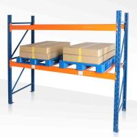 Cremalheira seletiva do armazém resistente que segura bens Palletized
