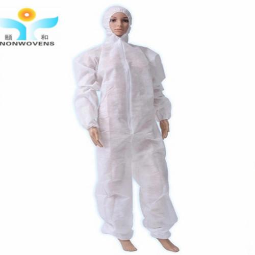 FDA Registered Clean Room Coveralls 4XL YIHE Waterproof Disposable Coveralls