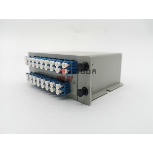 1x32 2x32 Lgx Plc Splitter Fiber Optic Cable Single Mode With LC SC Couplers