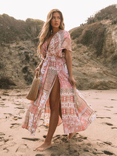 Ruffles Women Turtleneck Dress