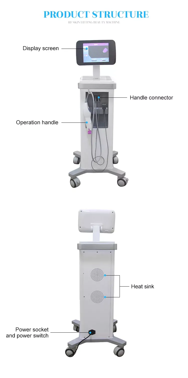 Thermage FLX Beauty Monopolar RF Skin Tightening Machine 150W Power