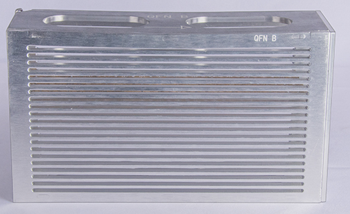 Caixa de material de embalagem de alta temperatura para semicondutores QFN Riveting Magazine