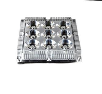 Quadrado tampa da lente 136x136mm da luz de inundação de 4 graus para o projetor pequeno comercial