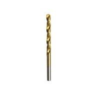 torção afiada de Tin Coated High Speed Steel do bocado de perfuração do metal do ouro de 16mm