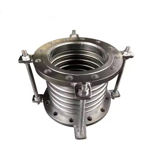 ANSI 150LB Stainless Steel Metal Exhaust Compensator Reinforced Metallic Expansion Bellows