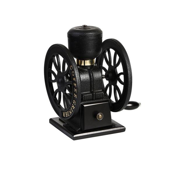 Moinho de café manual com caixa de rolos