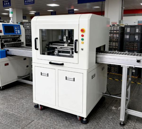 High-speed SMT Automatic Board Splitting Machine With Dual-sided Conveying Track And High Cutting Accuracy For PCB Panels