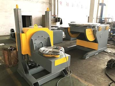Ajuste de altura hidráulico que inclina a capacidade de carga do Positioner da tabela da volta da soldadura de 3 toneladas