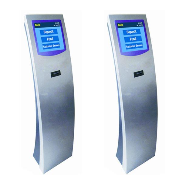 Automatic Bank Wireless Queue Management System Ticket Dispenser Kiosk Unit